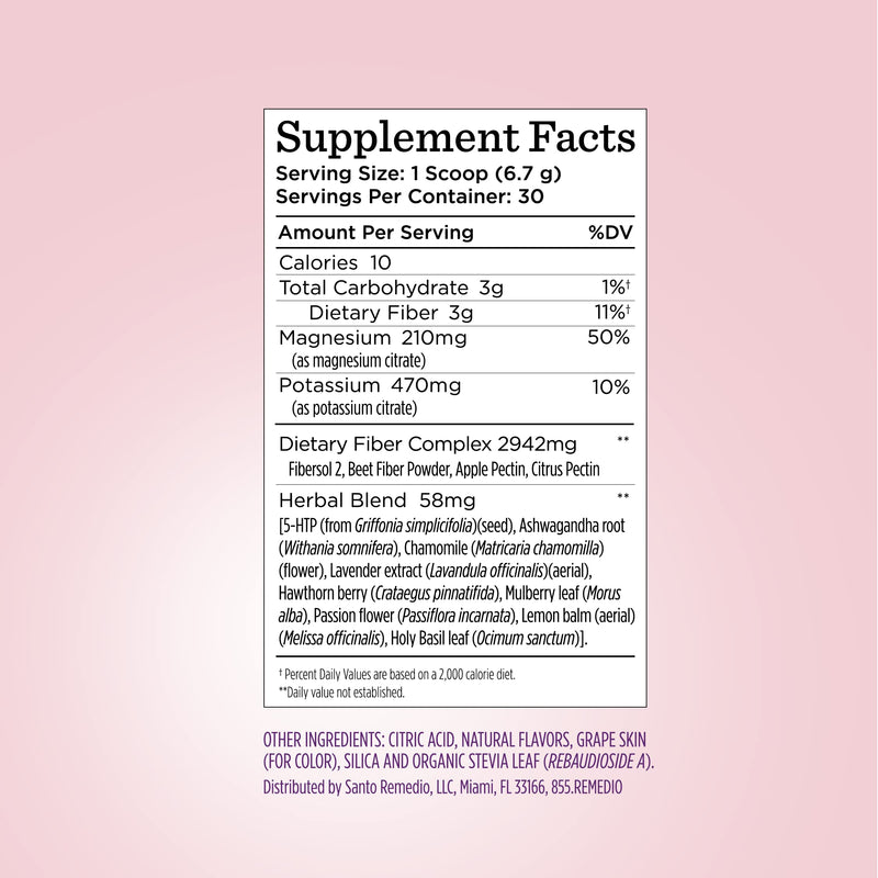 Santo Remedio Entalla Will Powder – Pink Grapefruit Botanical Drink Mix for Relaxation