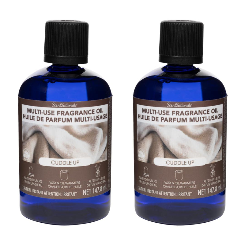 ScentSationals Multi-Use Essential Oils Refill for Diffusers – Set of 2, 147.8 ml Each, Cuddle Up