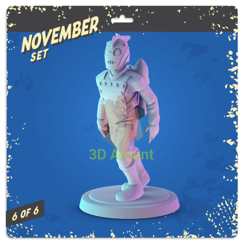 Sci-Fi Action Heroes Figures compatible D&D DragonLance Miniatures Pop Minis
