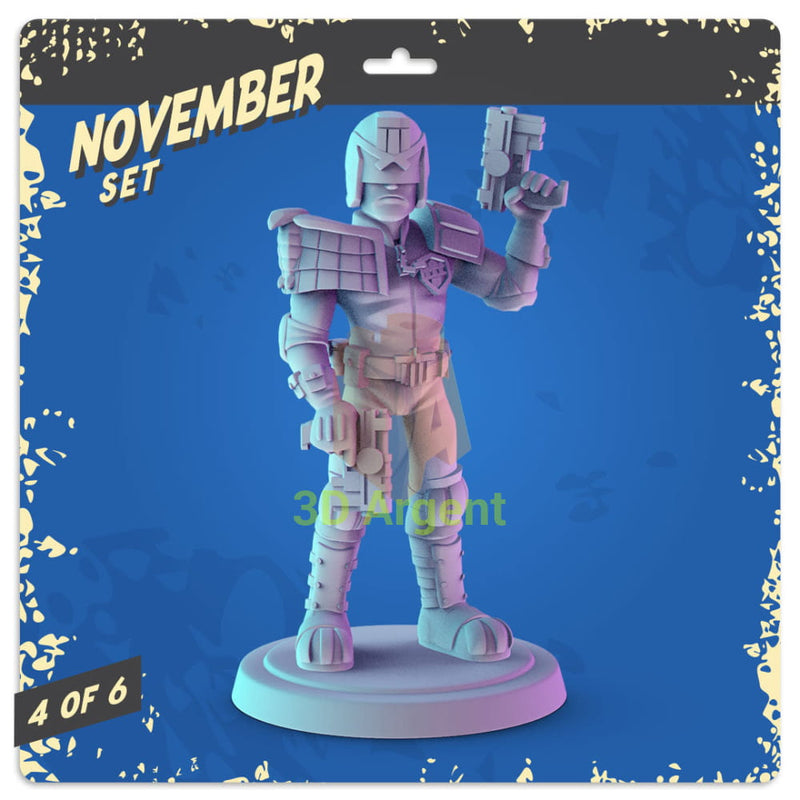 Sci-Fi Action Heroes Figures compatible D&D DragonLance Miniatures Pop Minis