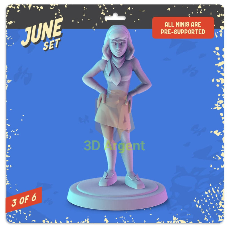 Scooby-Doo Figures compatible D&D DragonLance Miniatures Pop Minis