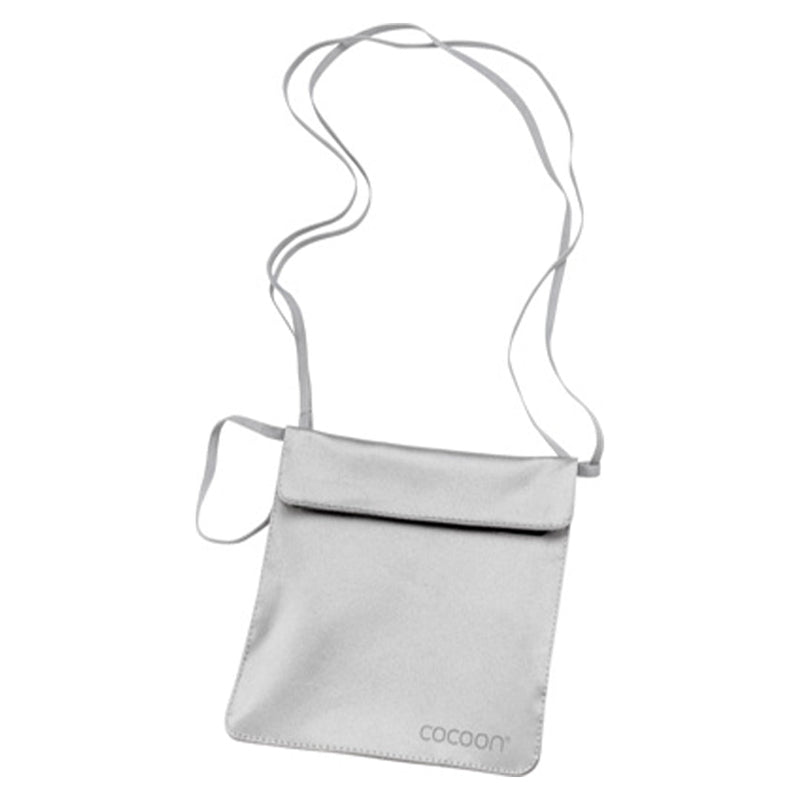 CoCoon Secret Silk Passport Wallet - Sand Grey