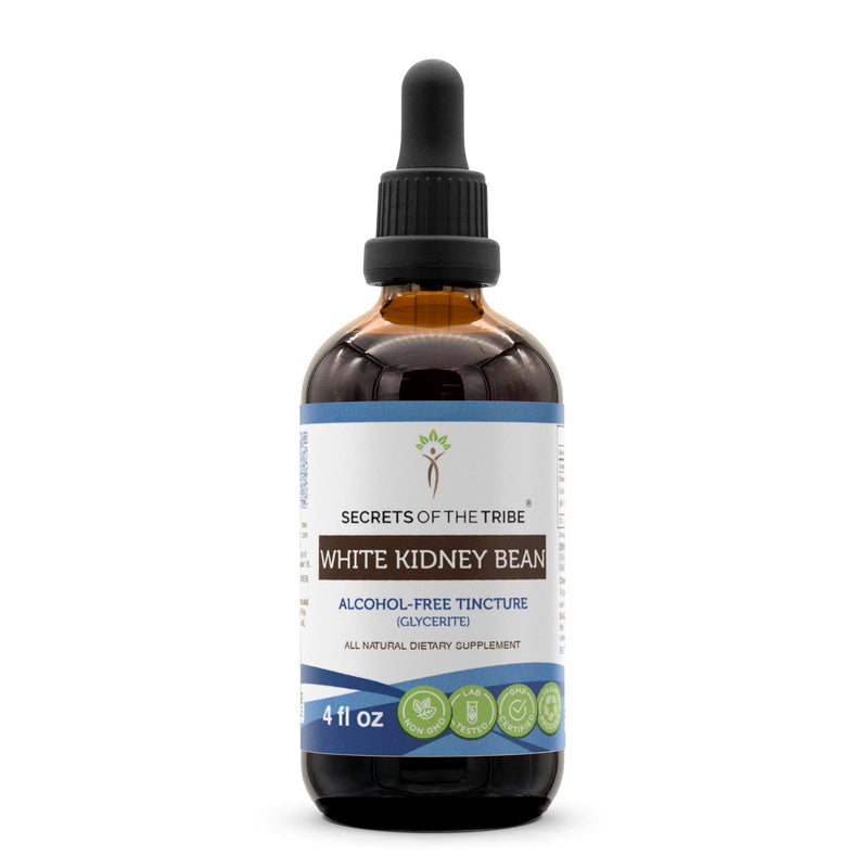 Secrets of the Tribe White Kidney Bean Tincture - Alcohol-Free, High-Potency Drops, 4 oz
