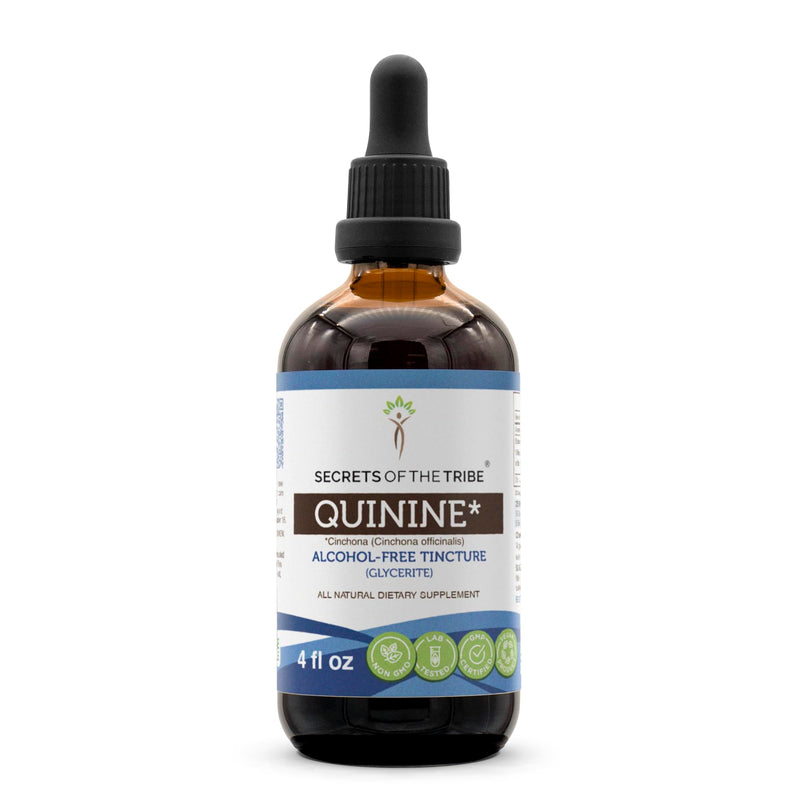 Secrets of the Tribe Quinine Alcohol-Free Tincture 680 mg – Leg Cramp Support