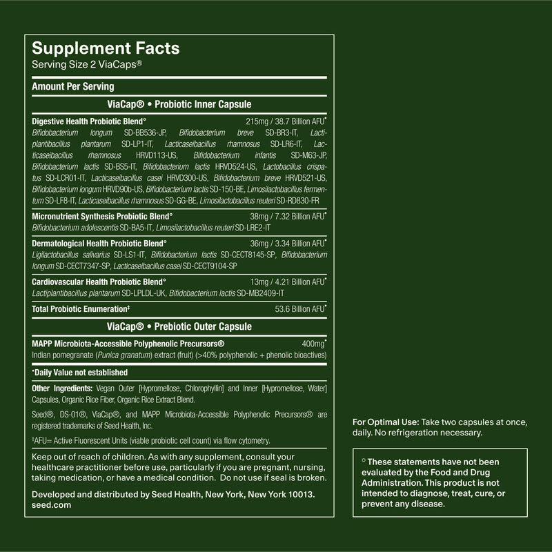 Seed 14 Day Gut Reset | Probiotic & Prebiotic for Digestive Health