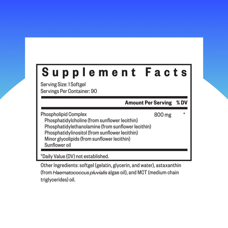 Seeking Health Optimal PC – Choline for Brain & Liver Health, 90 Softgels