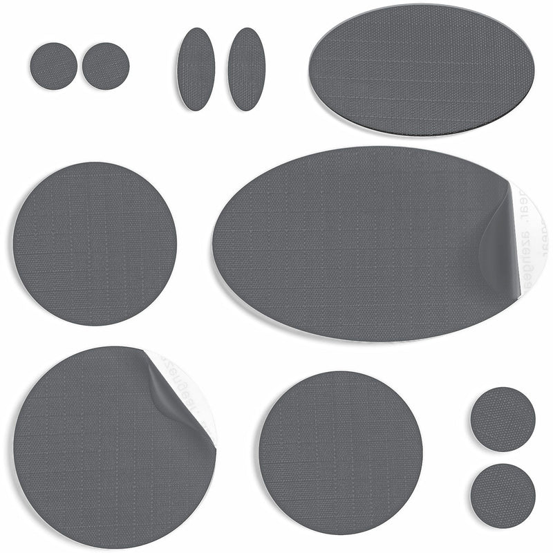 Repair Patches (30+ Colours) for Puffer Jackets, Tents, Upholstery - Stick On, Waterproof, Tear-Cold-Heat-Resistant