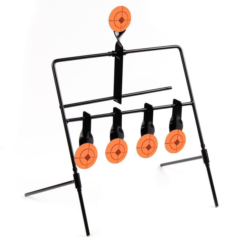 Gallery Swinging Auto Reset Metal Target Set Black 36cm
