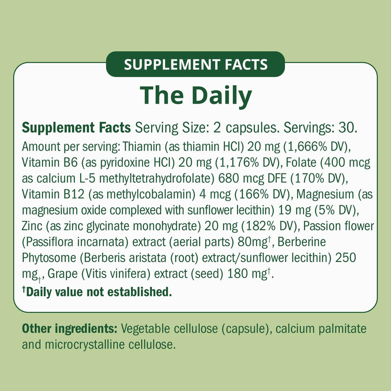 Semaine Daily Hormone Balance – Vegan Capsule for Clearer Skin, Balanced M moods & Deeper Sleep (60 ct)