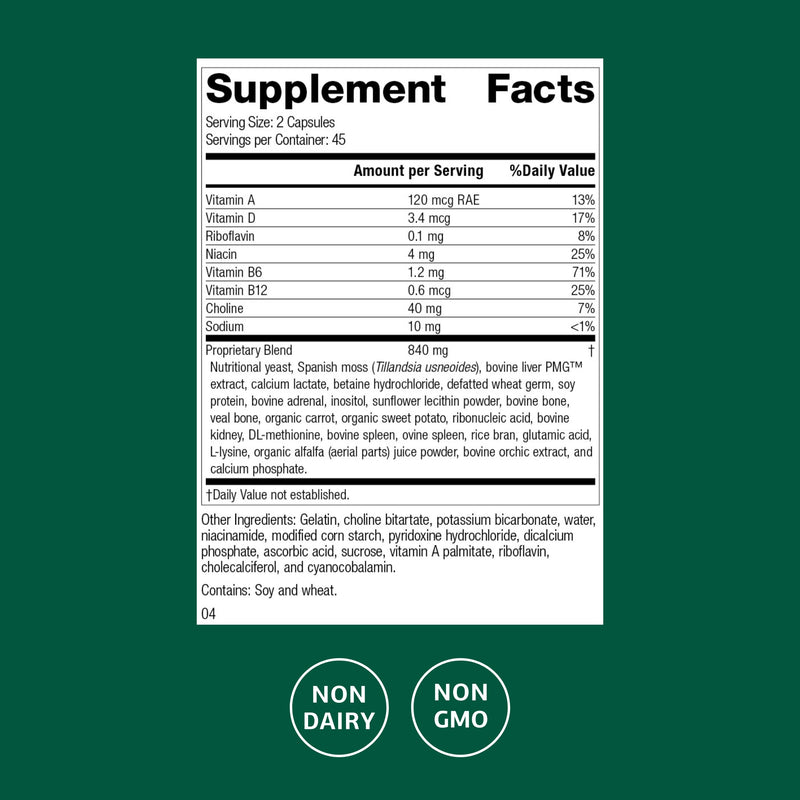 Standard Process Senaplex - Nervous System Support, Brain Health | 90 Capsules