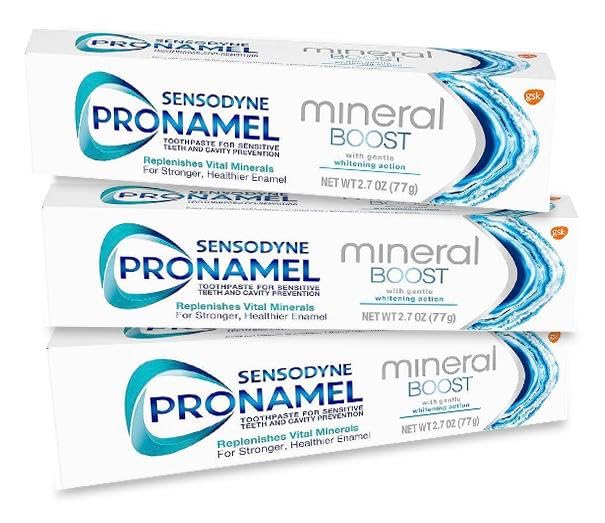 Sensodyne Pronamel Mineral Boost Enamel Toothpaste for Sensitive Teeth ...