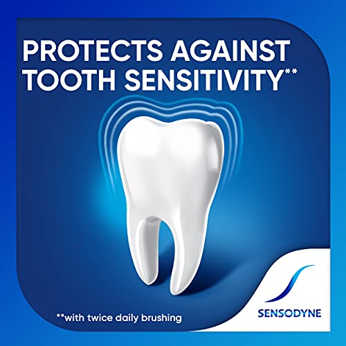 Sensodyne Repair and Protect Whitening Toothpaste – Sensitivity Relief & Cavity Protection (3.4 oz, Pack of 2)