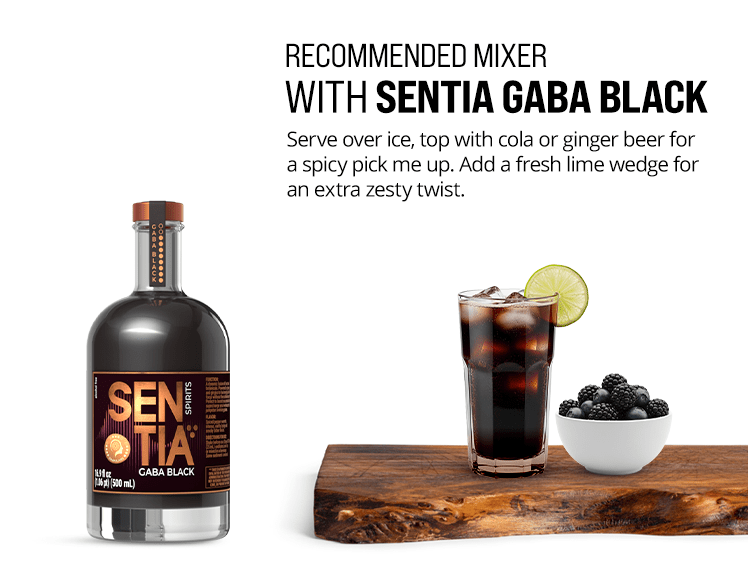 Sentia GABA Black, 50cl