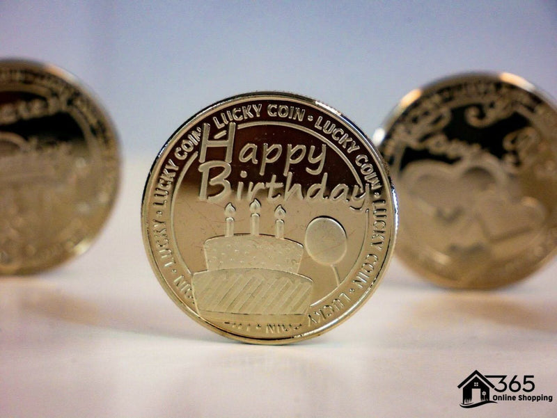 Lucky Coins Gift Set for Mum, Dad & Birthday Wishes