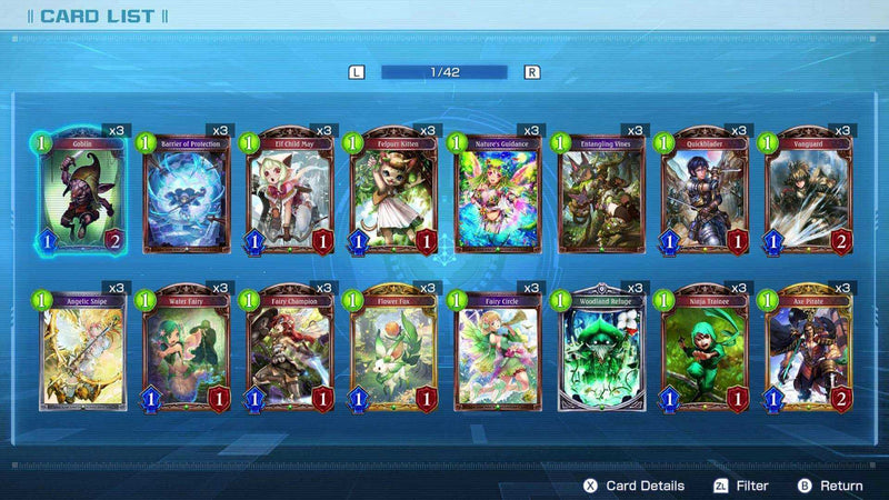 Shadowverse Champion's Battle Nintendo Switch