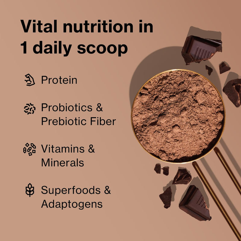 Shakeology 0g Added Sugar Plant Based Protein Powder – Vanilla, Gluten-Free, 30 Servings