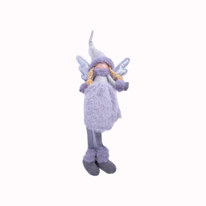 Silver Starlight Princess Ornament with LED