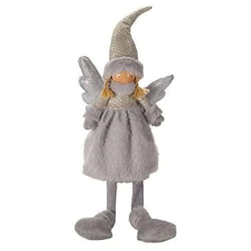 Silver Starlight Princess Ornament with LED