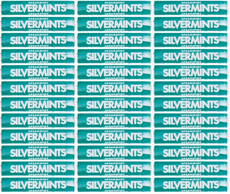 36 x Silvermints Spearmint Flavoured Sweets 30G