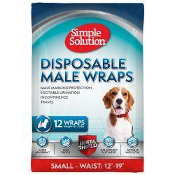 Simple Solutions Disposable Male Wrap, Small