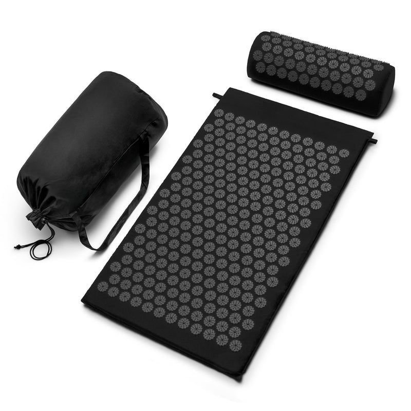 Sivan Health Acupressure Mat & Pillow Set – Stress Relief, Back & Neck Pain