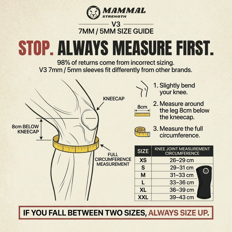 Mammal V3 5mm Knee Sleeves