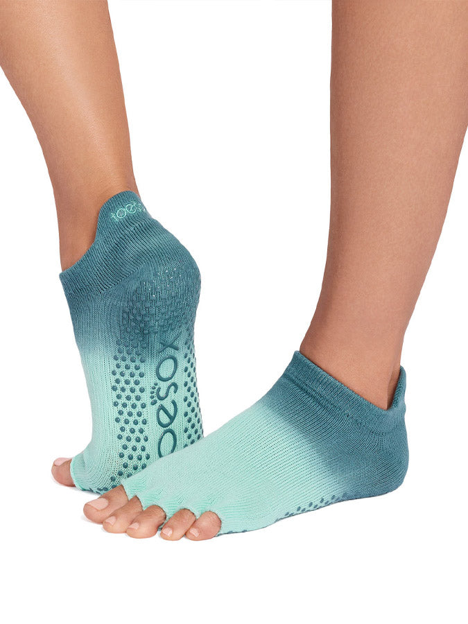 ToeSox Low Rise Half Toe Grip Socks