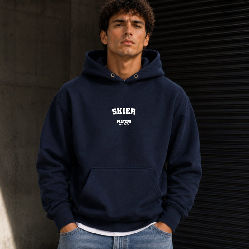 Skier Men's Hoodie