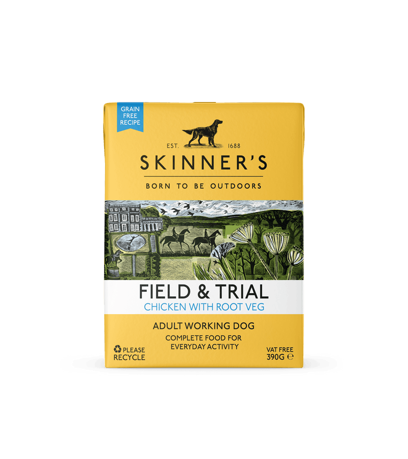 Skinners Field & Trial Adult Grain Free Chicken 18x390g