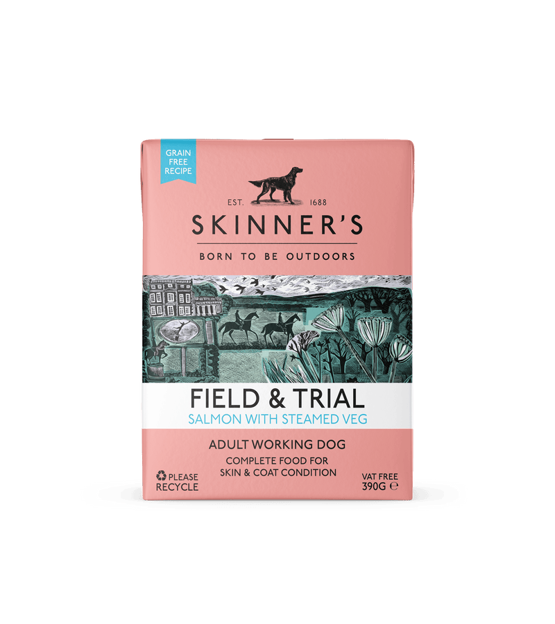 Skinners Field & Trial Adult Grain Free Salmon 18x390g