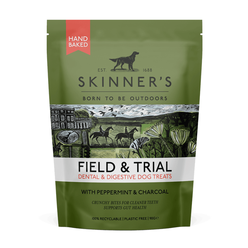 Skinners Field and Trial Dental and Digestive Dog Treats 90g - Case of 8