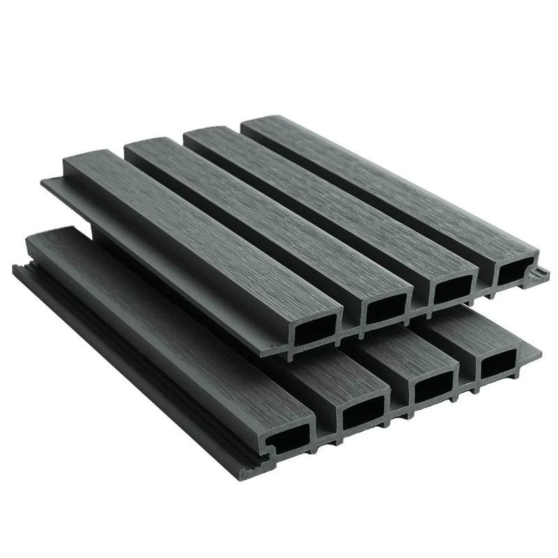 Anthracite Slatted Cladding Series 1