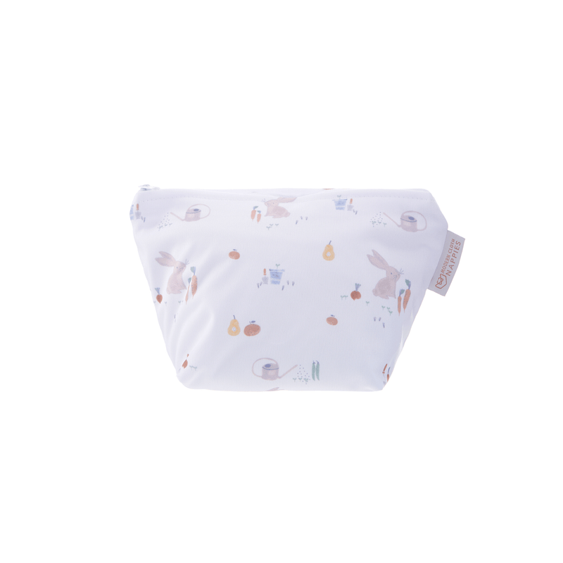 Small Reusable Cloth Wipe & Sanitary Bag - On The Allotment