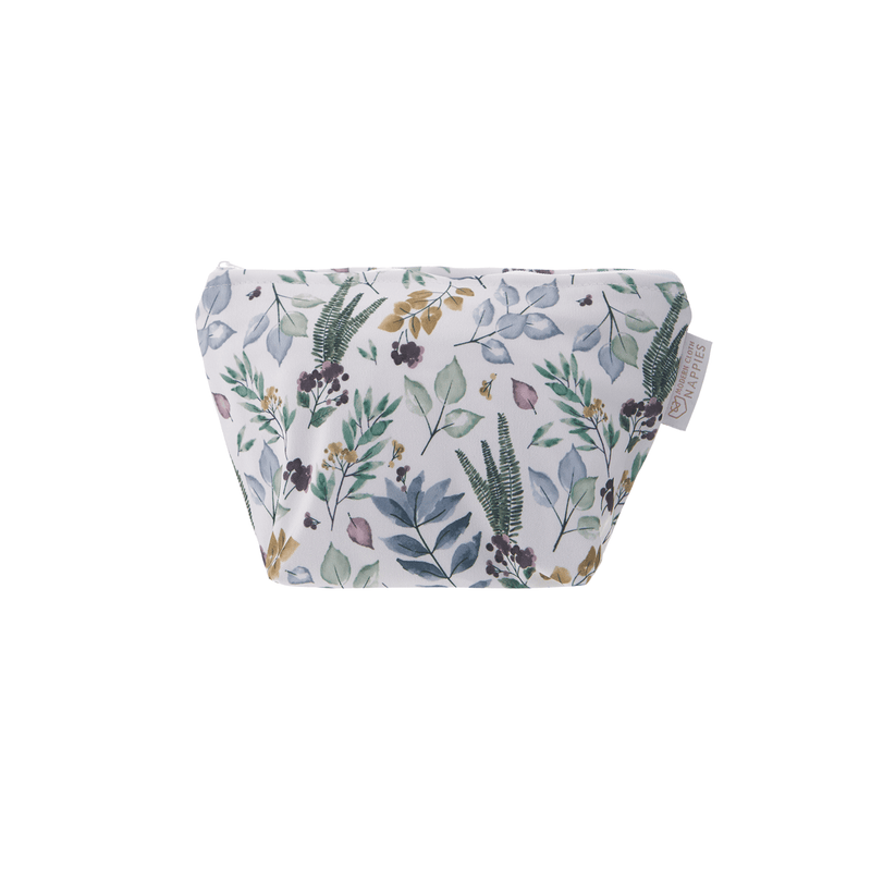 Small Reusable Cloth Wipe & Sanitary Bag - Spring Awakening