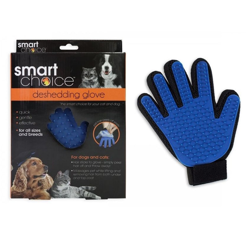 Smart Choice Pet Grooming Mit Black Velcro Strap,