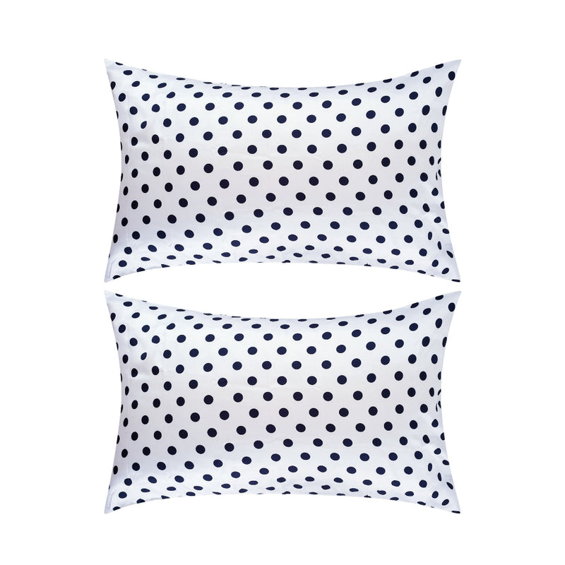 Soft Satin Pillowcase Set, Pin-Up Polka Dot