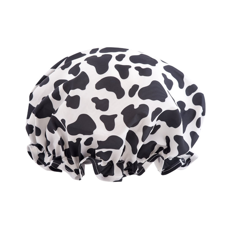 Shower Cap - Cow Print