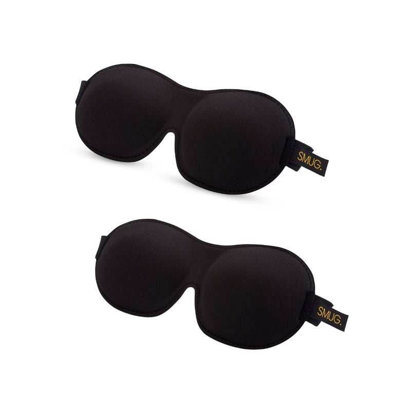 Contoured Sleep Mask Twin Pack Sets - Various Designs