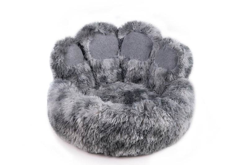Snug & Cosy Anti Anxiety Paw Donut Grey