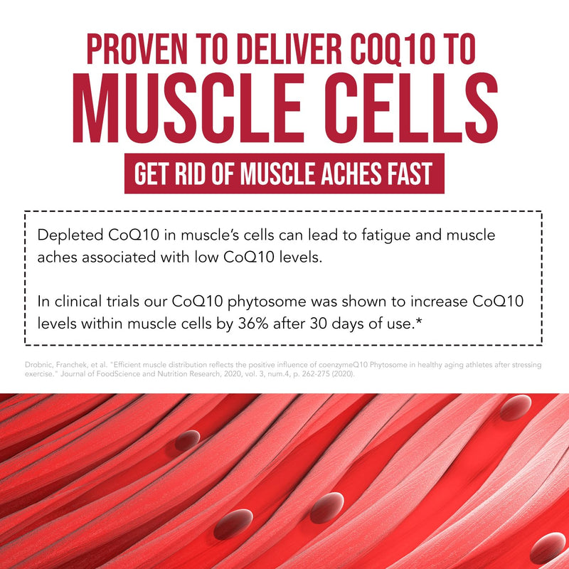 SoActive CoQ10 250 mg Phytosome – 9x Higher Absorption, Cellular Delivery (60 Capsules)
