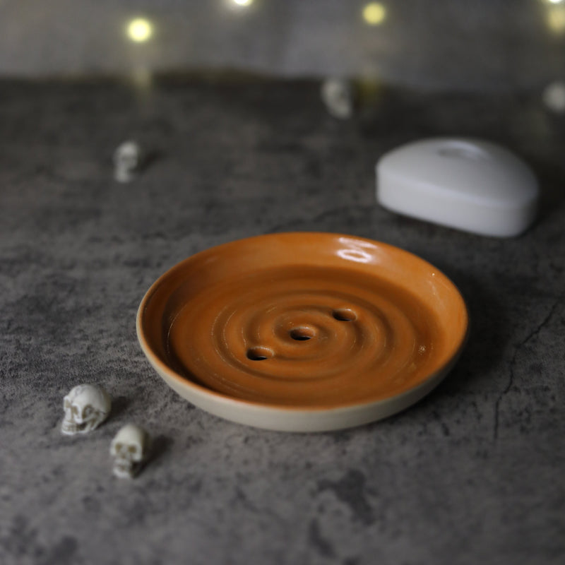 Mandarin Orange Classic Soap Dish