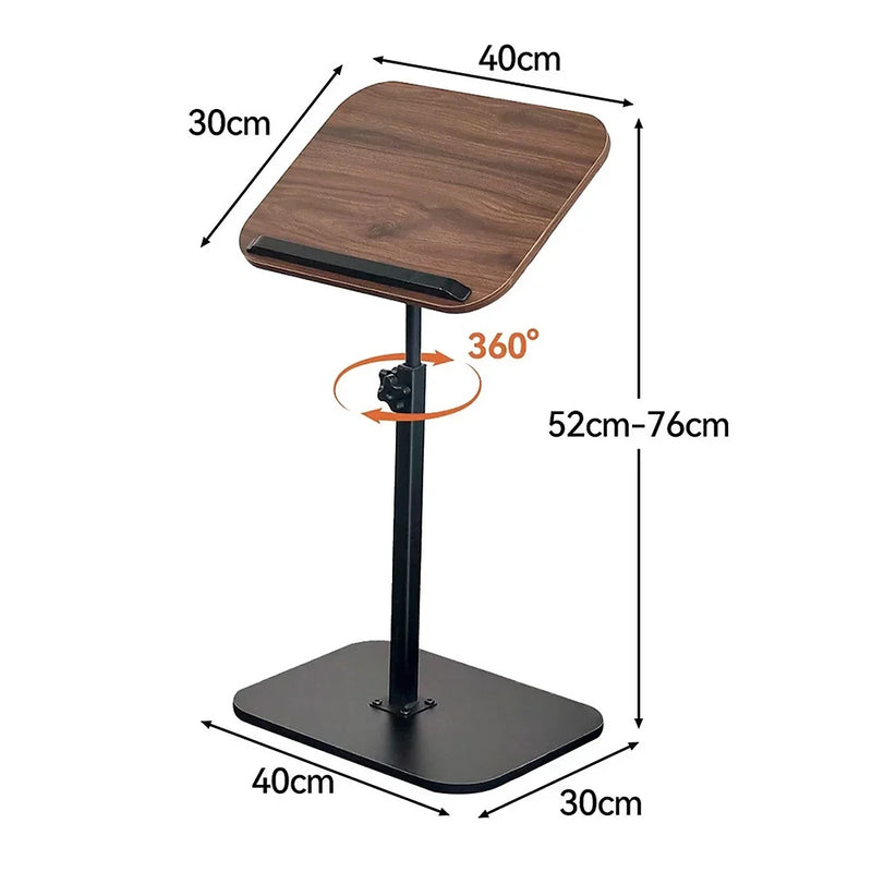 Adjustable Sofa Side Table – Coffee & Laptop End Table for Living Room & Bedroom