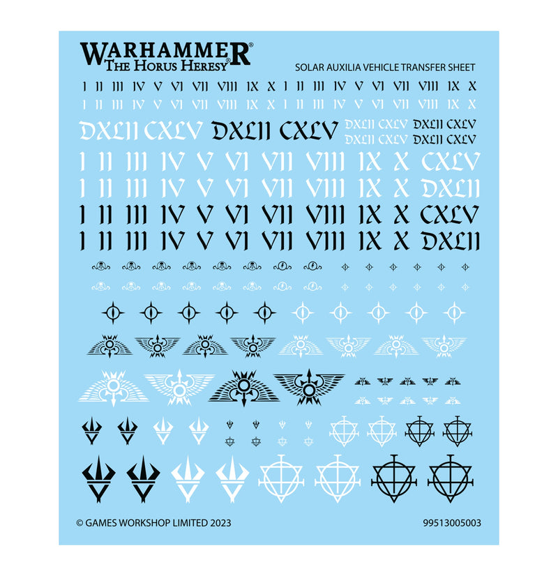 Solar Auxilia: Malcador Heavy Tank