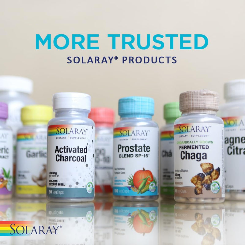 SOLARAY Ginger Root 1100mg | Healthy Digestion, Joints & Motion Support | Whole Root, Non-GMO & Vegan | 100 VegCaps