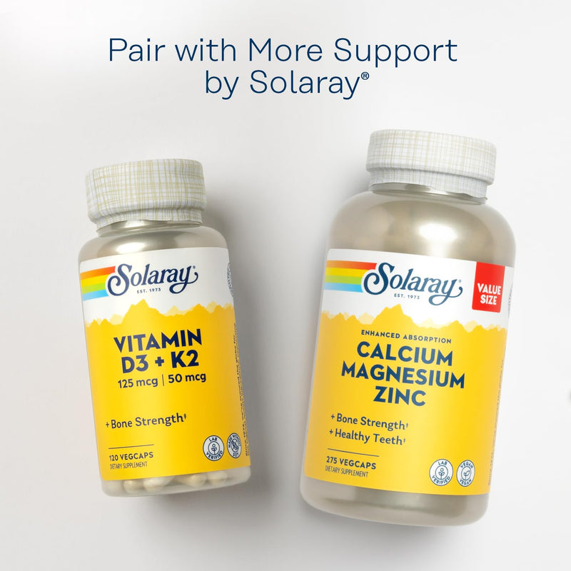 SOLARAY Spectro Multivitamin with Iron – Energy, Digestion & Bone Health (60 Servings, 360 Capsules)