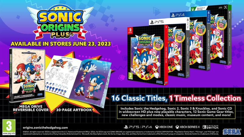 Sonic Origins Plus PS5