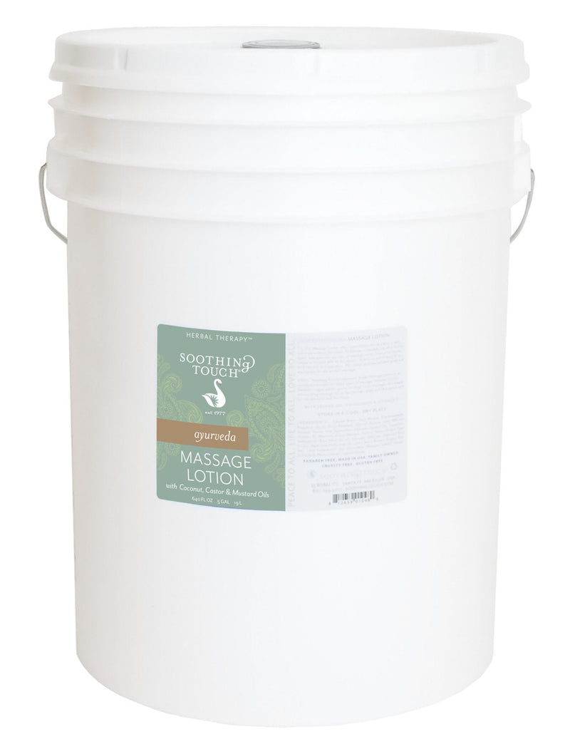 Soothing Touch Ayurveda Massage Lotion - Unscented, 640 Ounce