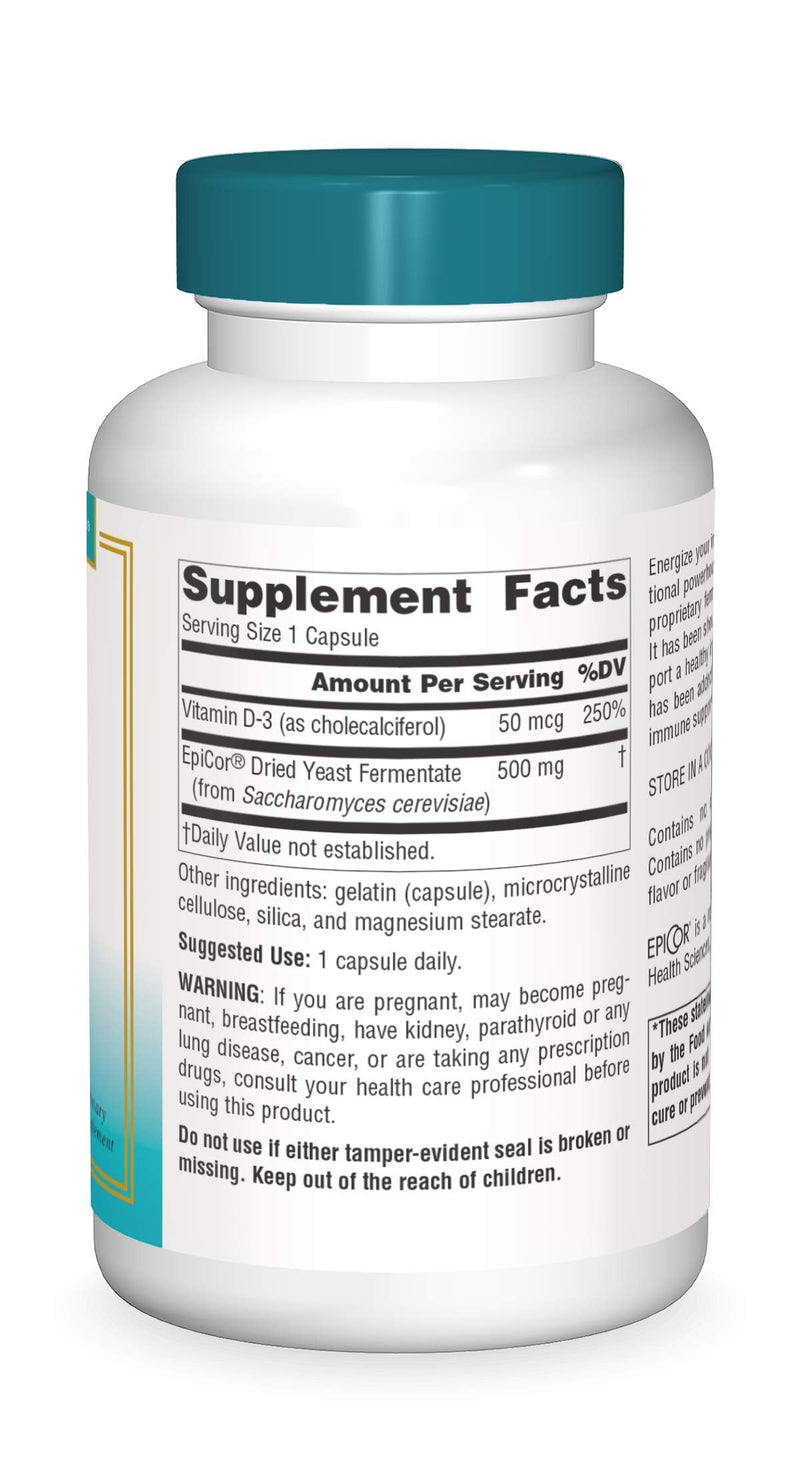 Source Naturals EpiCor with Vitamin D-3 – Immune Support (120 capsules)