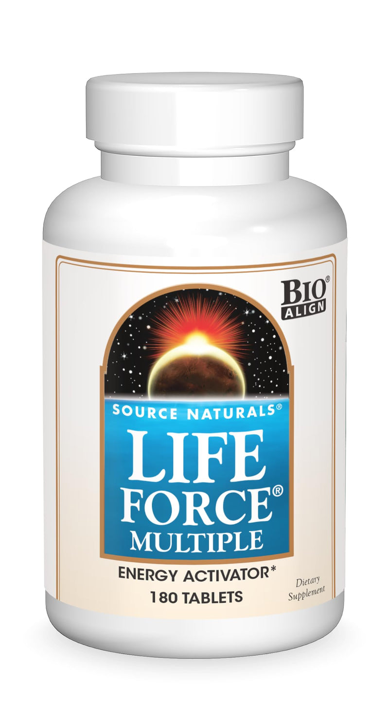 Source Naturals Life Force Multi, Energy Activator - 180 Tablets