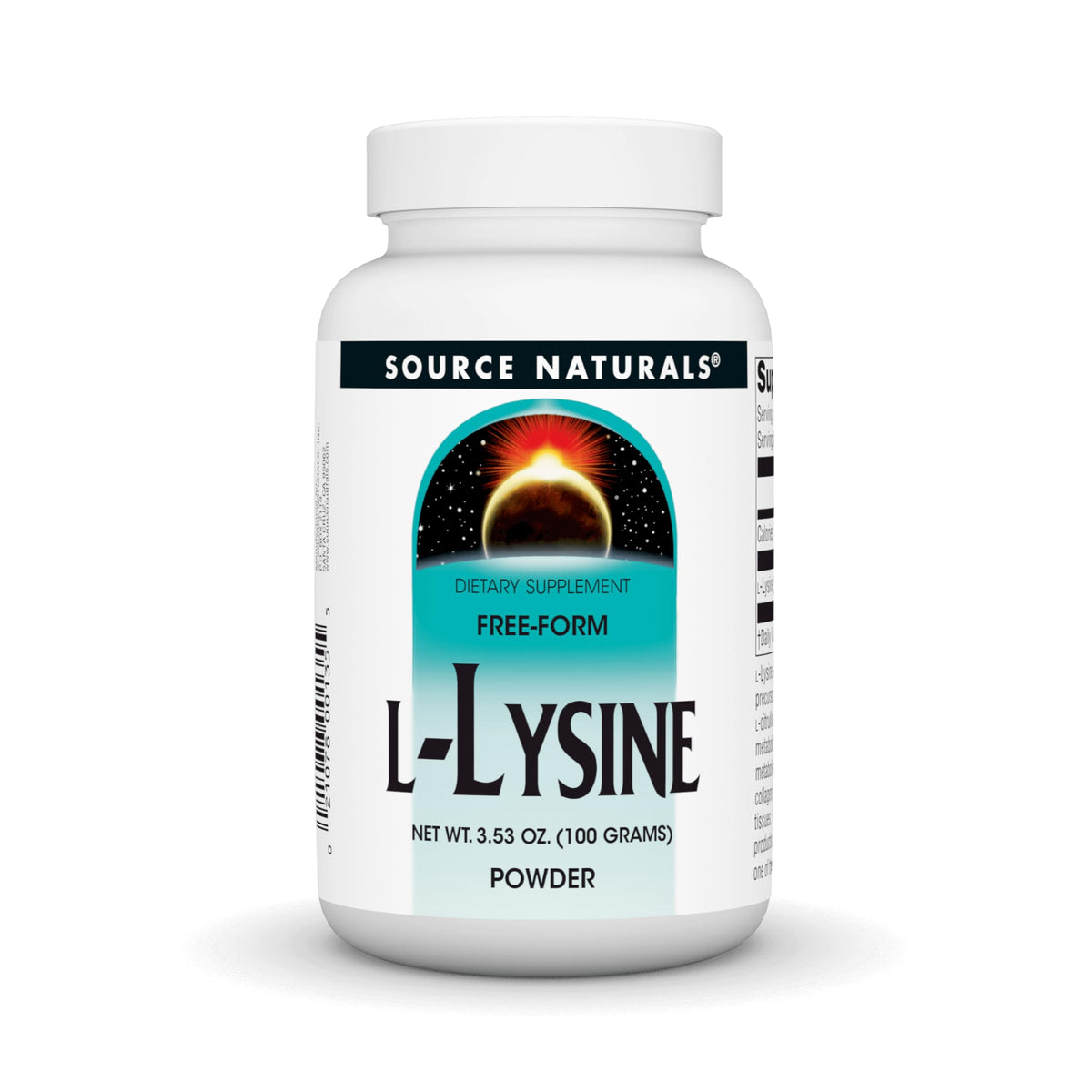 Source Naturals L-Lysine Free-Form Powder - Amino Acid Supplement for ...